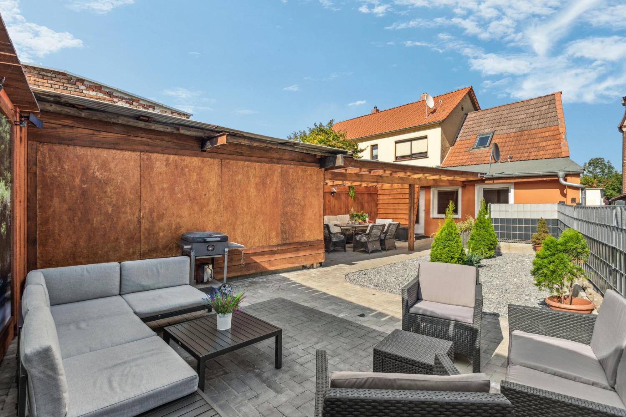 Apartment Edelharz Center Thale - Grill & Garden Exterior photo